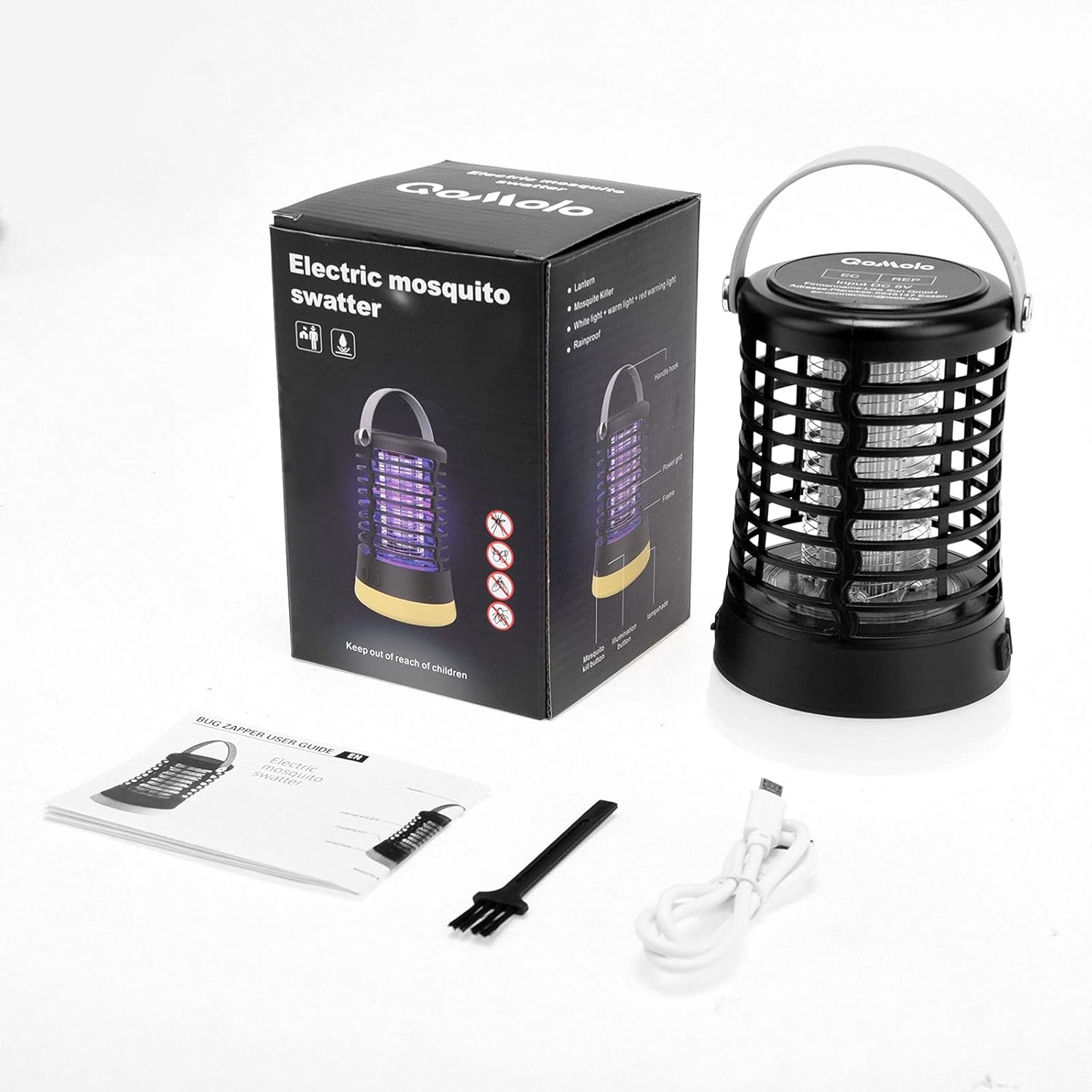Thumbnail 6 de Lampe Anti Moustique Rechargeable 3 en 1 – IP66 et USB, intérieur et extérieur