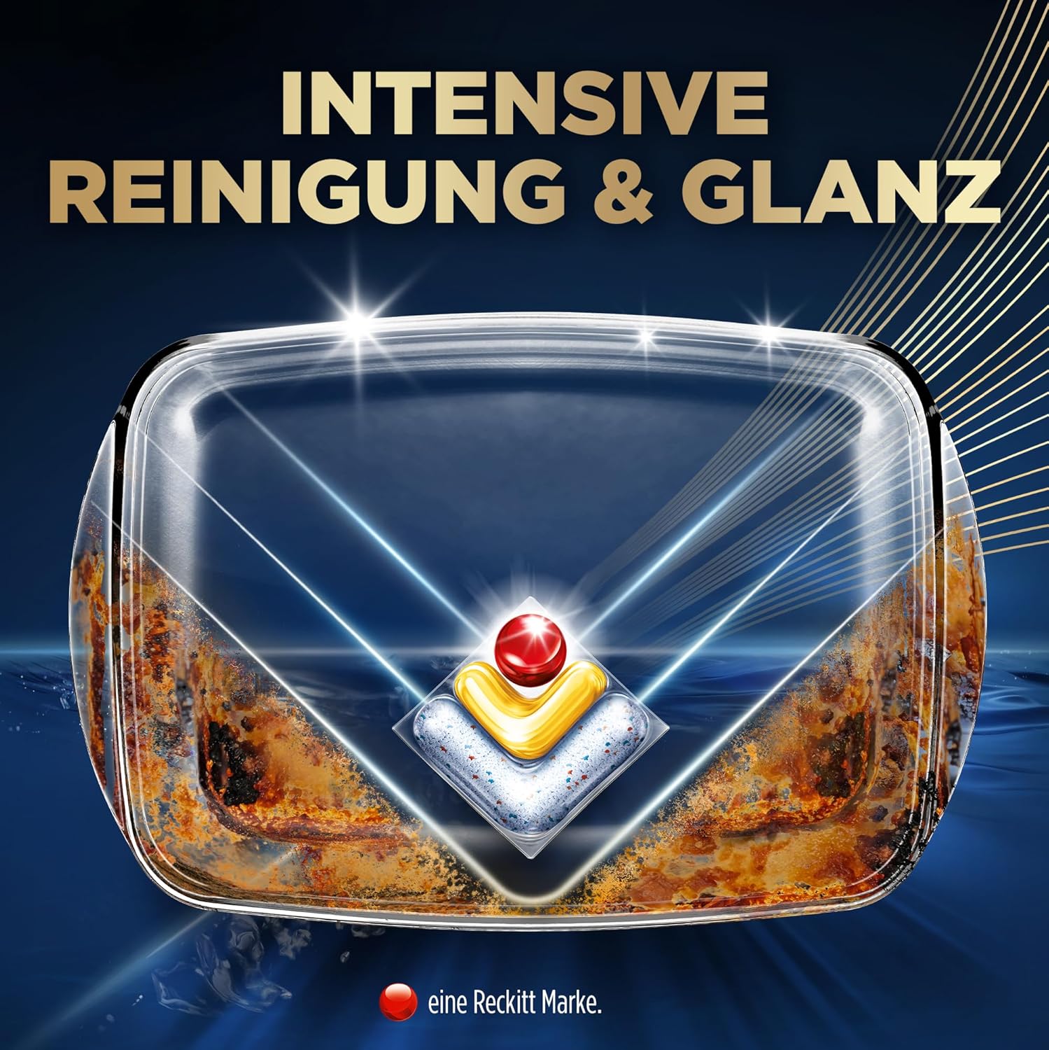 Detalle de Finish Ultimate Plus Infinity Shine Geschirrspültabs 105 Stück