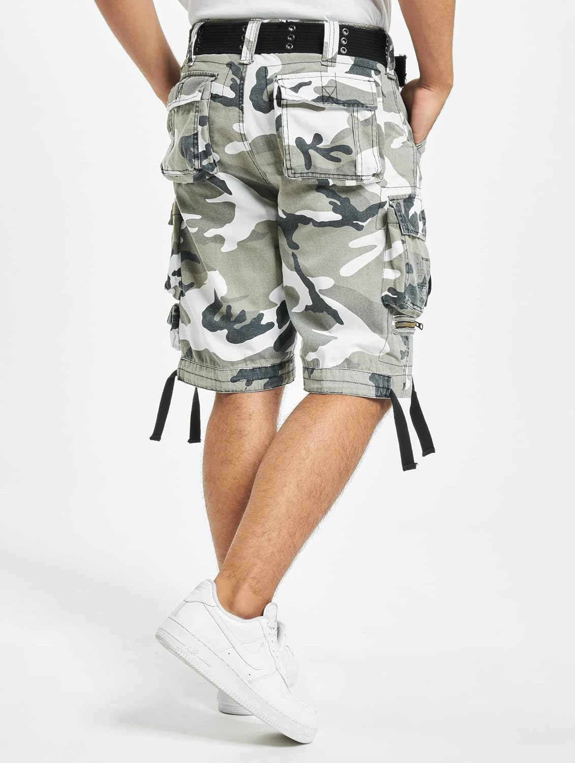 Detalle de Brandit Herren Savage Vintage Cargo Shorts – Vintage-Look, Vielseitige Größen bis 7XL