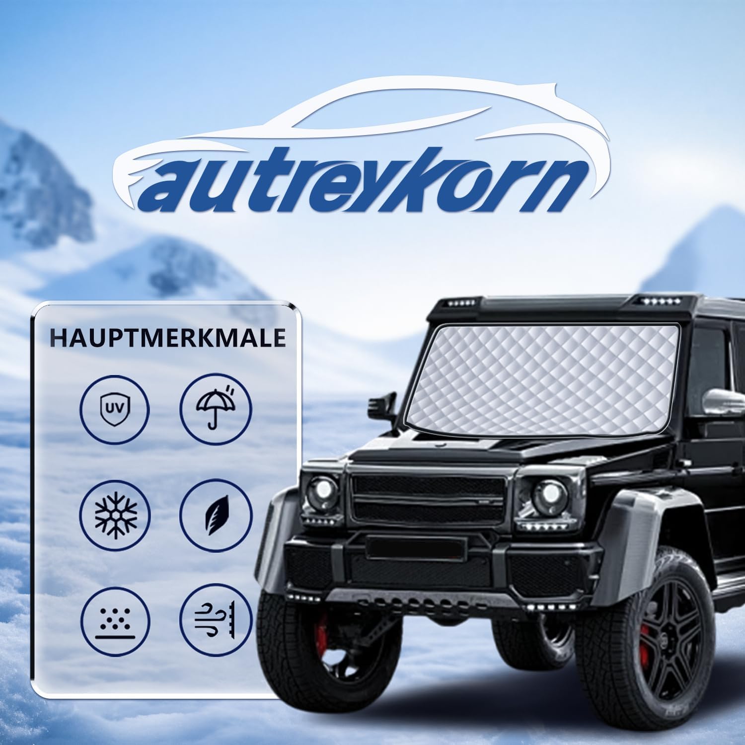Thumbnail 6 de Autreykorn Frontscheibenabdeckung 193x157x126 cm