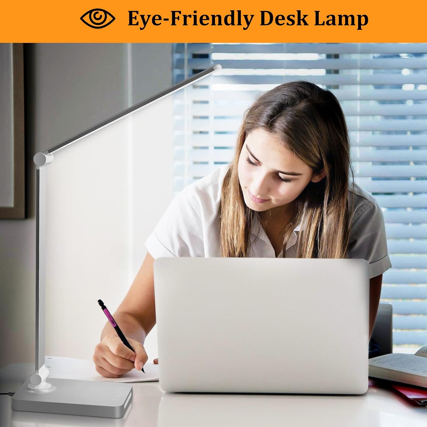 Detalle 1 de Dott Arts LED Desk Lamp with USB Ports