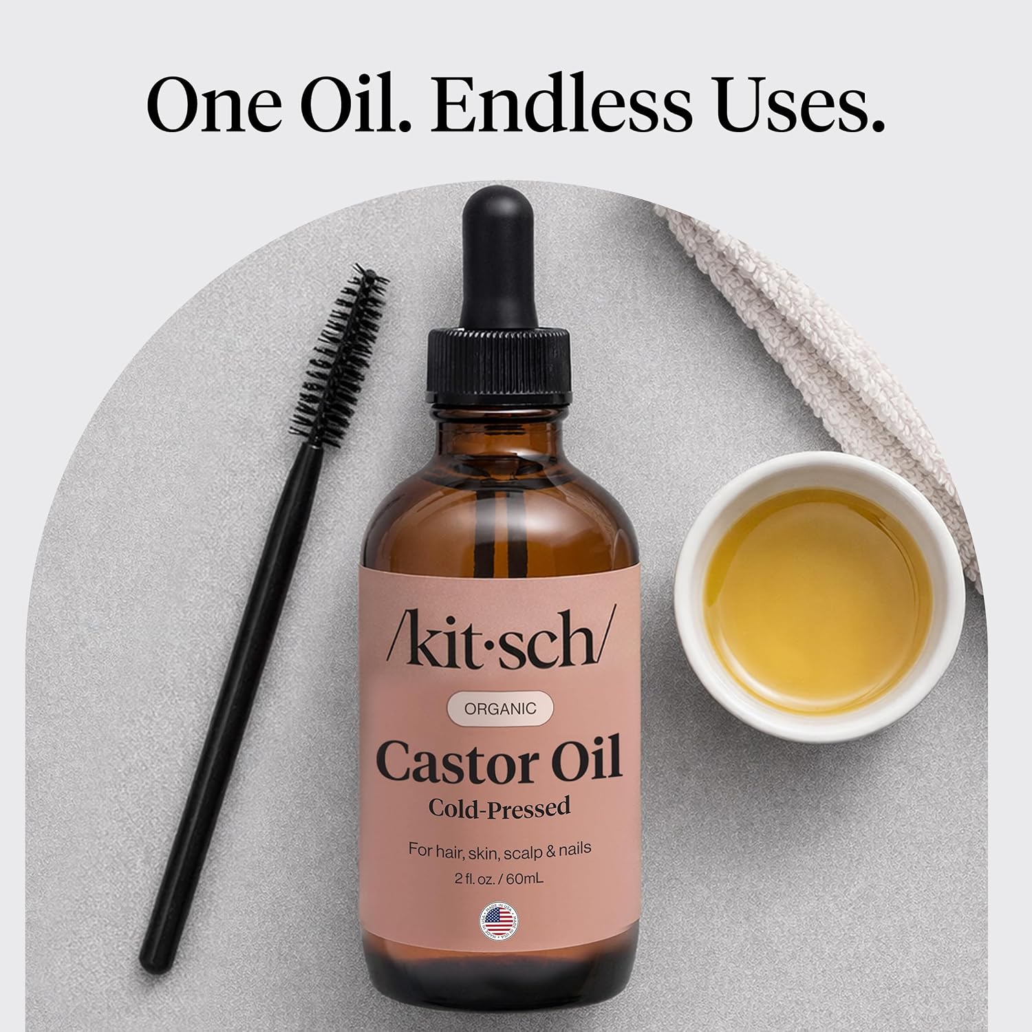 Detalle 1 de Kitsch Castor Oil 2 oz