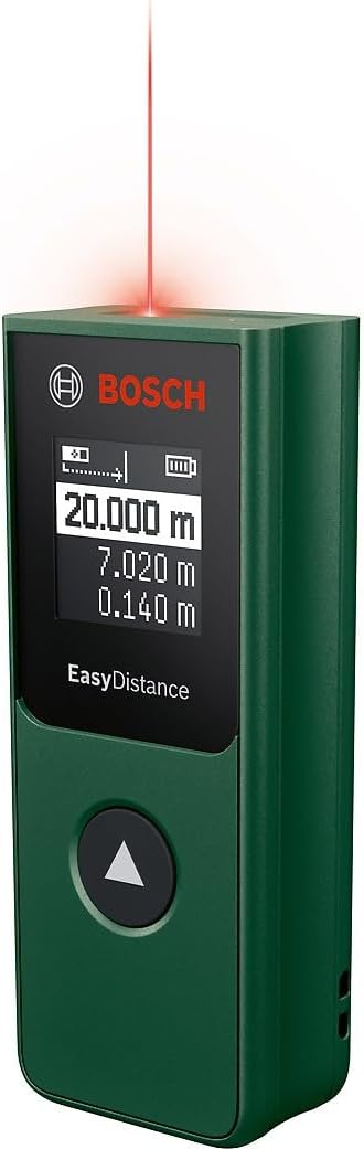 Bosch EasyDistance 20: distanziometro tascabile per misurazioni rapide fino a 20 m