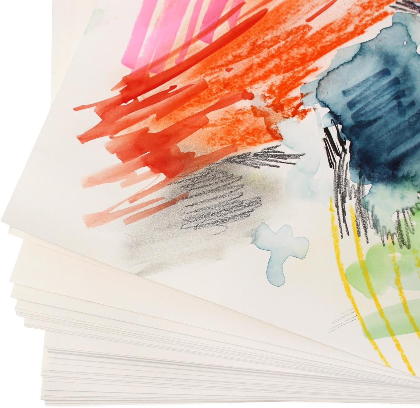 Detalle de Artway Studio Multi Art, bezkwasowy papier A2 do technik mieszanych, 240 g/m², 50 arkuszy