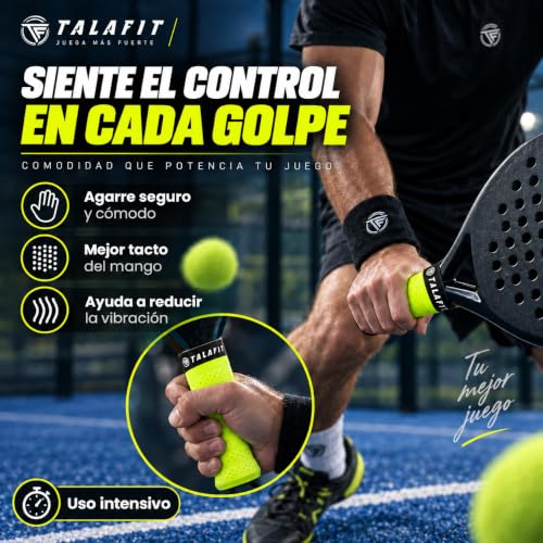Thumbnail 5 de TALAFIT OverGrips Pro - Pack de 4 grip perforados para pádel