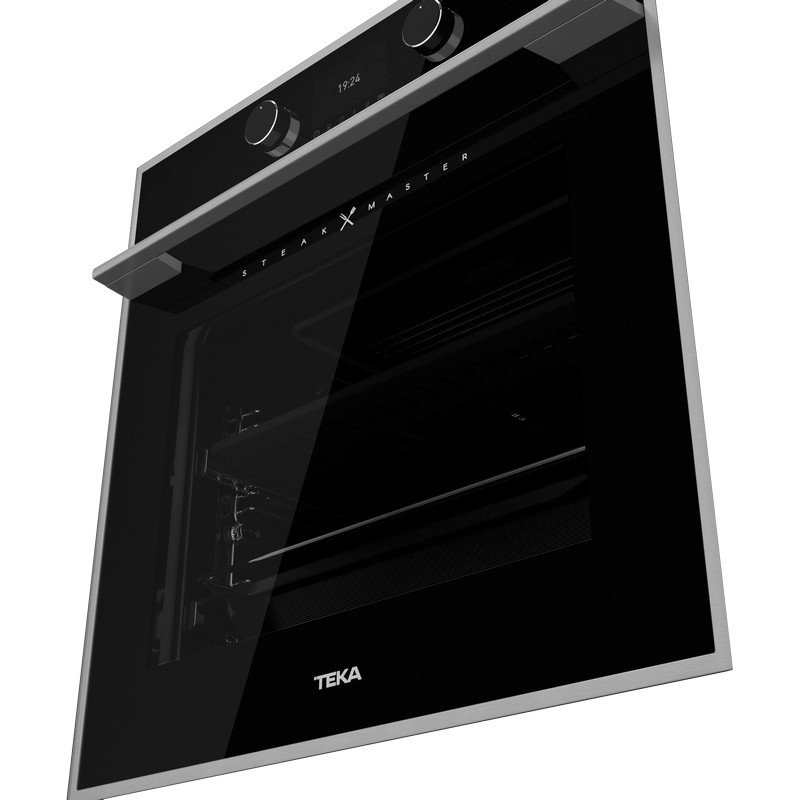 Thumbnail 2 de Teka Steakmaster Horno Pirolítico Multifunción 71L a Cristal Negro