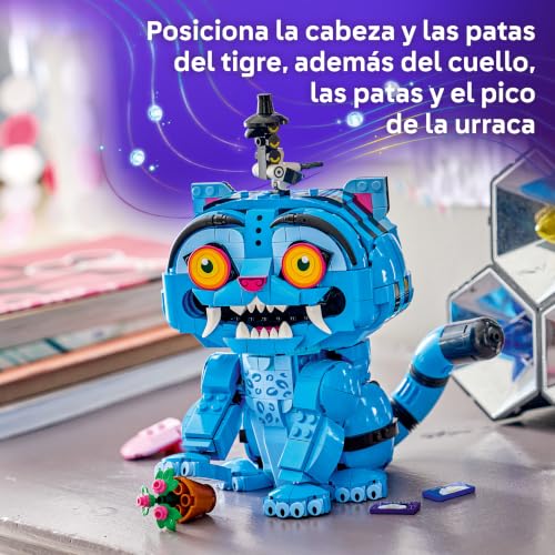 Detalle 1 de LEGO KPop Demon Hunters 72537 Derpy Tiger y Sussie Bird, 825 piezas