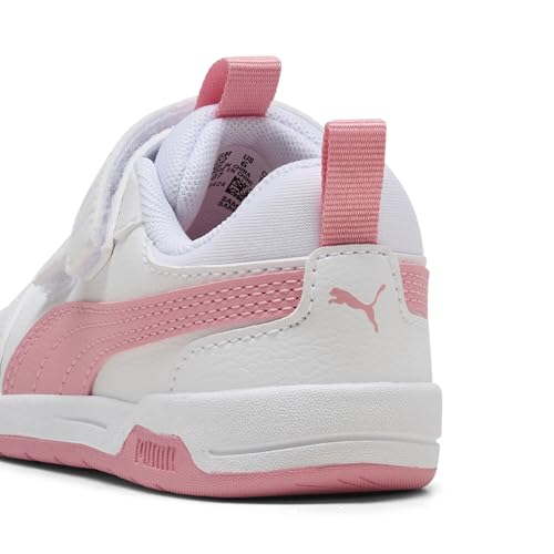 Detalle de PUMA Multiflex 2 SL V Inf Sneaker Unisex bebé White-PINKSCAPE, 21.5 EU