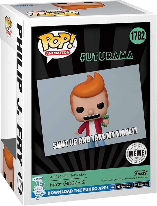 Thumbnail 2 de Funko Pop! TV Fry Meme Futurama Exclusiva Amazon 🧑‍🚀