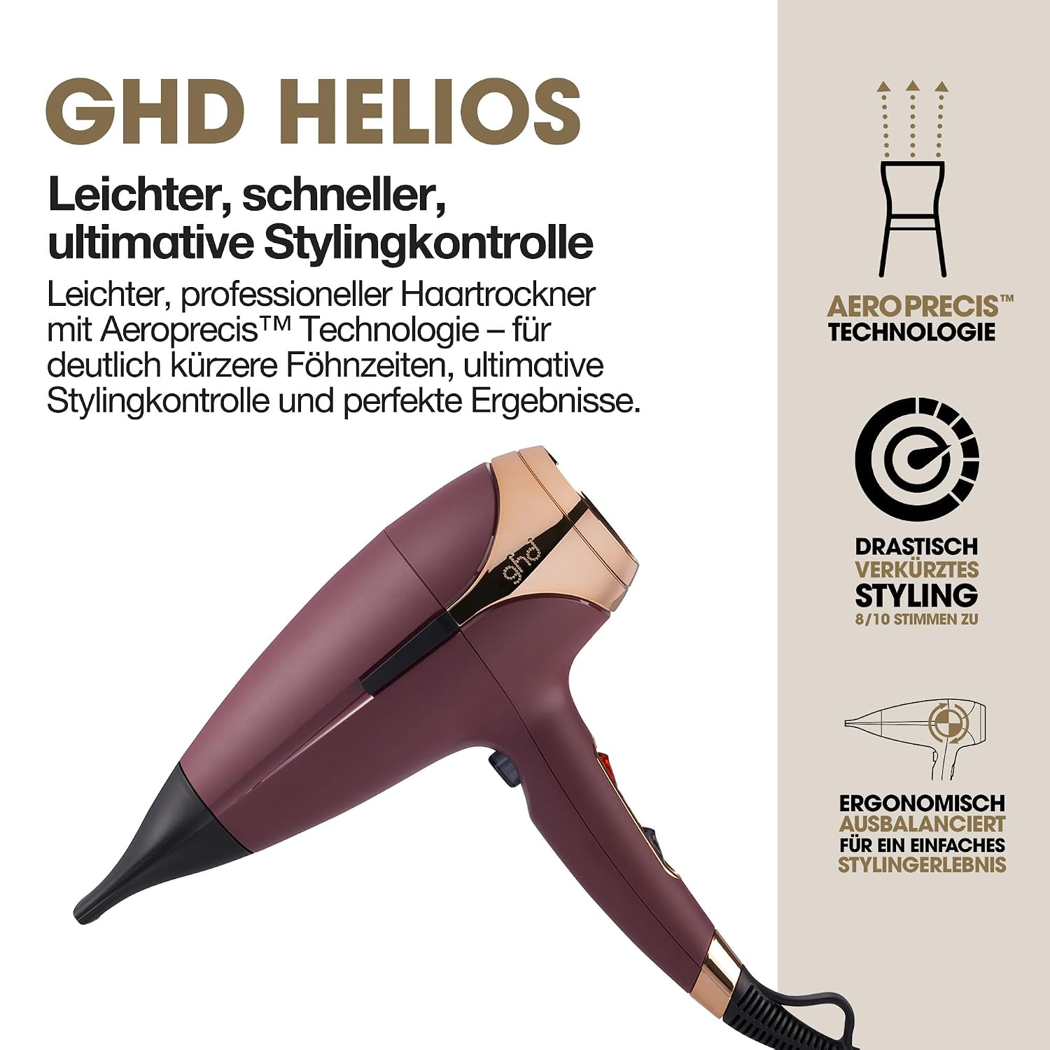 Detalle de ghd helios Profi Haartrockner 2.200 W