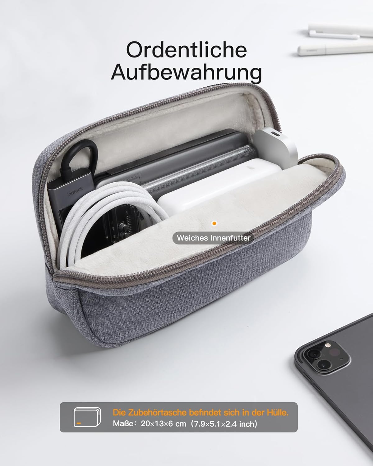 Thumbnail 4 de Inateck 360° Laptoptasche für 14 Zoll