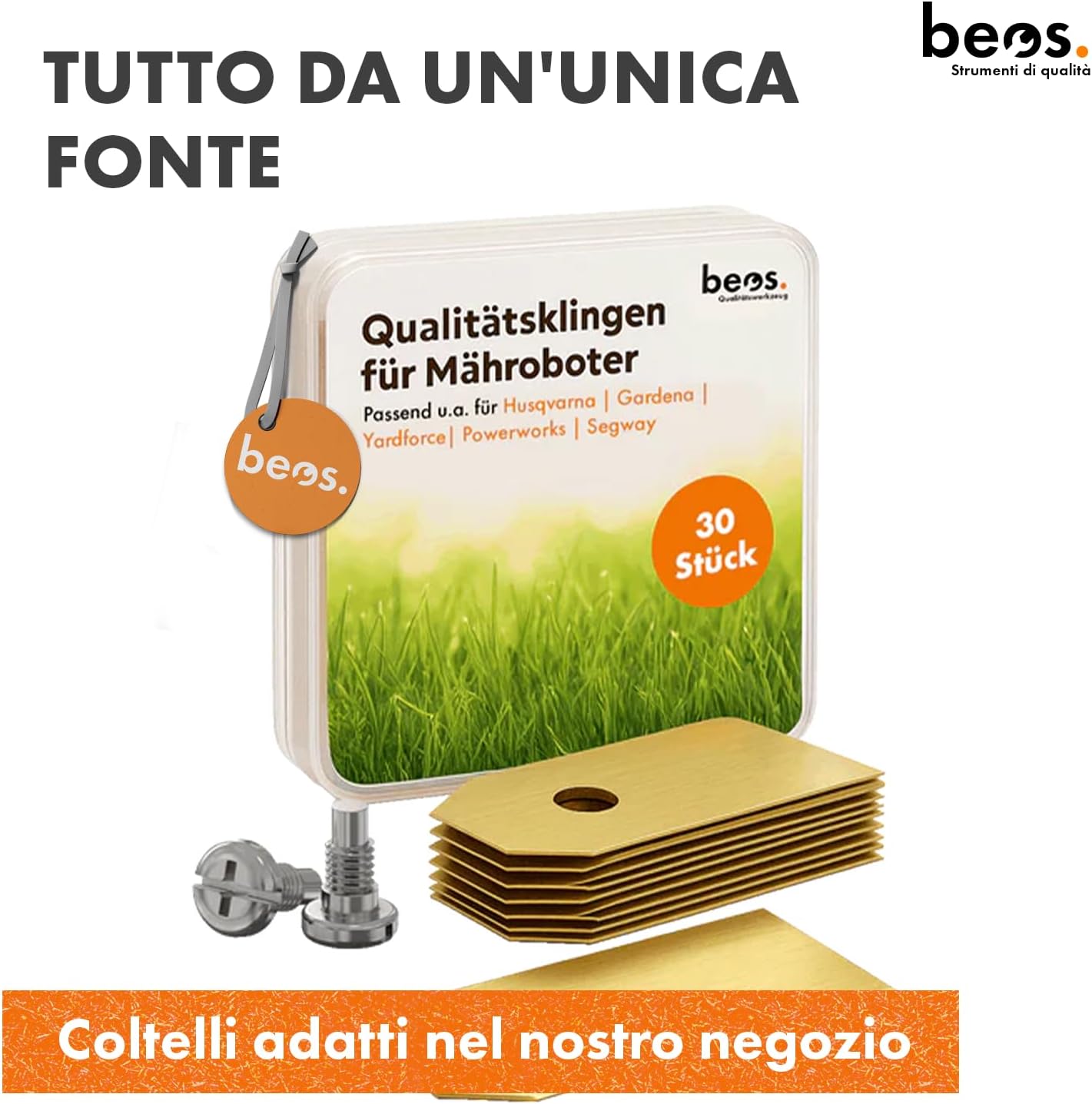 Thumbnail 6 de BEOS Disco di tuning per robot tosaerba (5 lame) per Gardena Smart Sileno Pro & Sense da Ø 142 mm