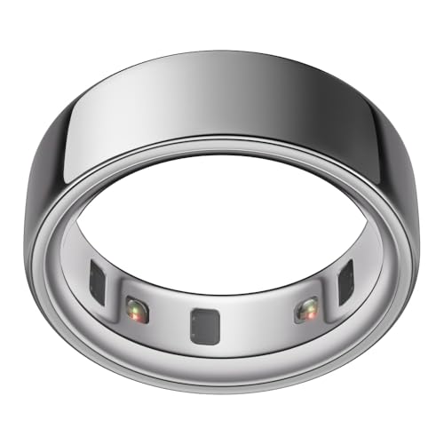 Detalle de Oura Ring 4 Silber Größe 8 – 8 Tage Batterie