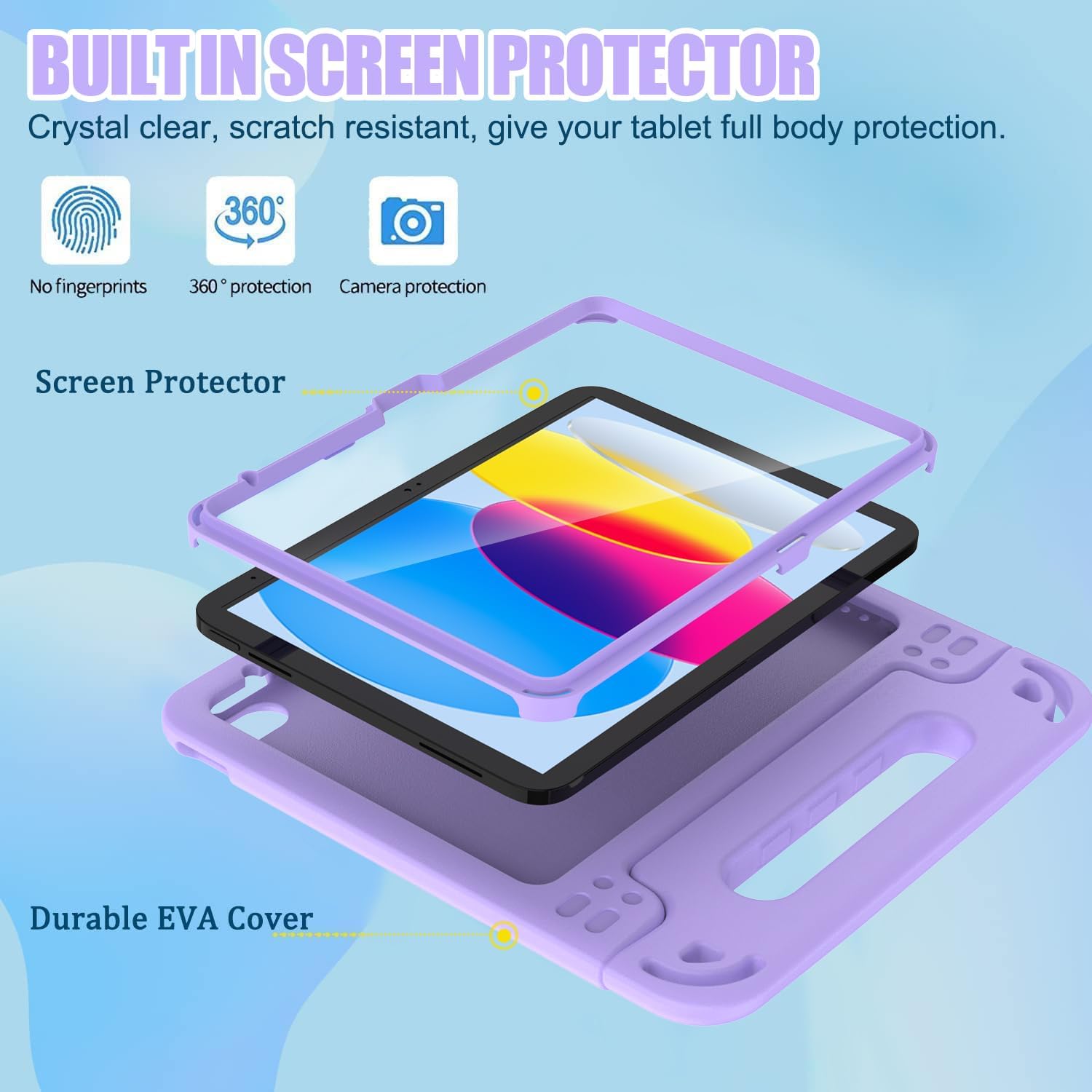 Detalle de SINSO iPad case with screen protector