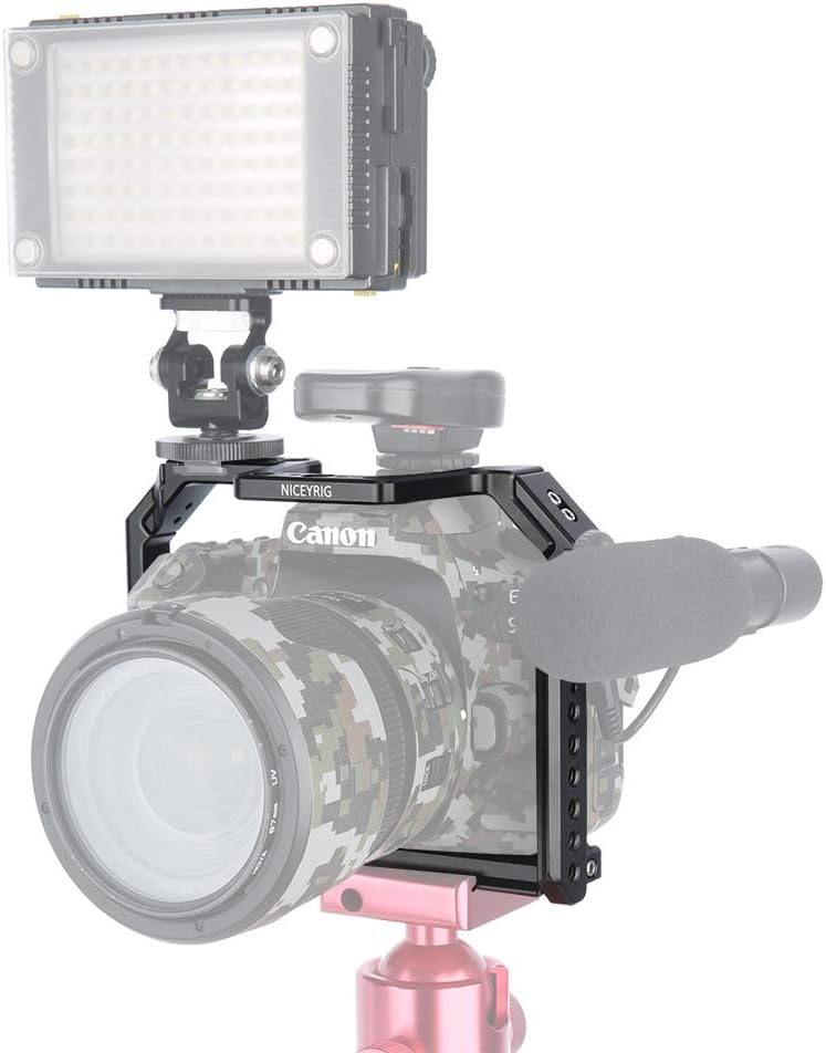 Thumbnail 4 de NICEYRIG Camera Cage for Canon EOS 90D 80D 70D