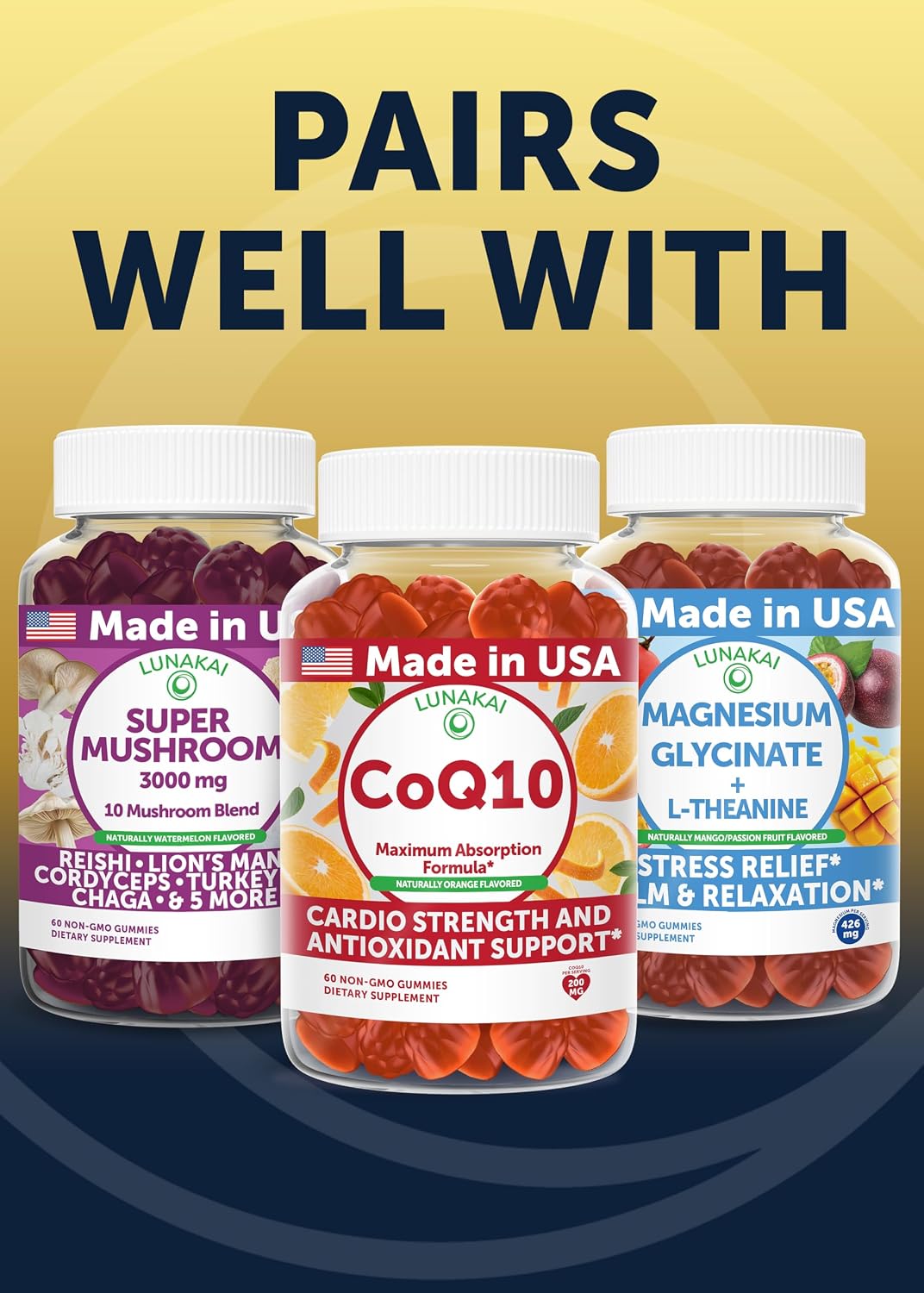 Thumbnail 6 de Lunakai Nattokinase Supplement 400 mg
