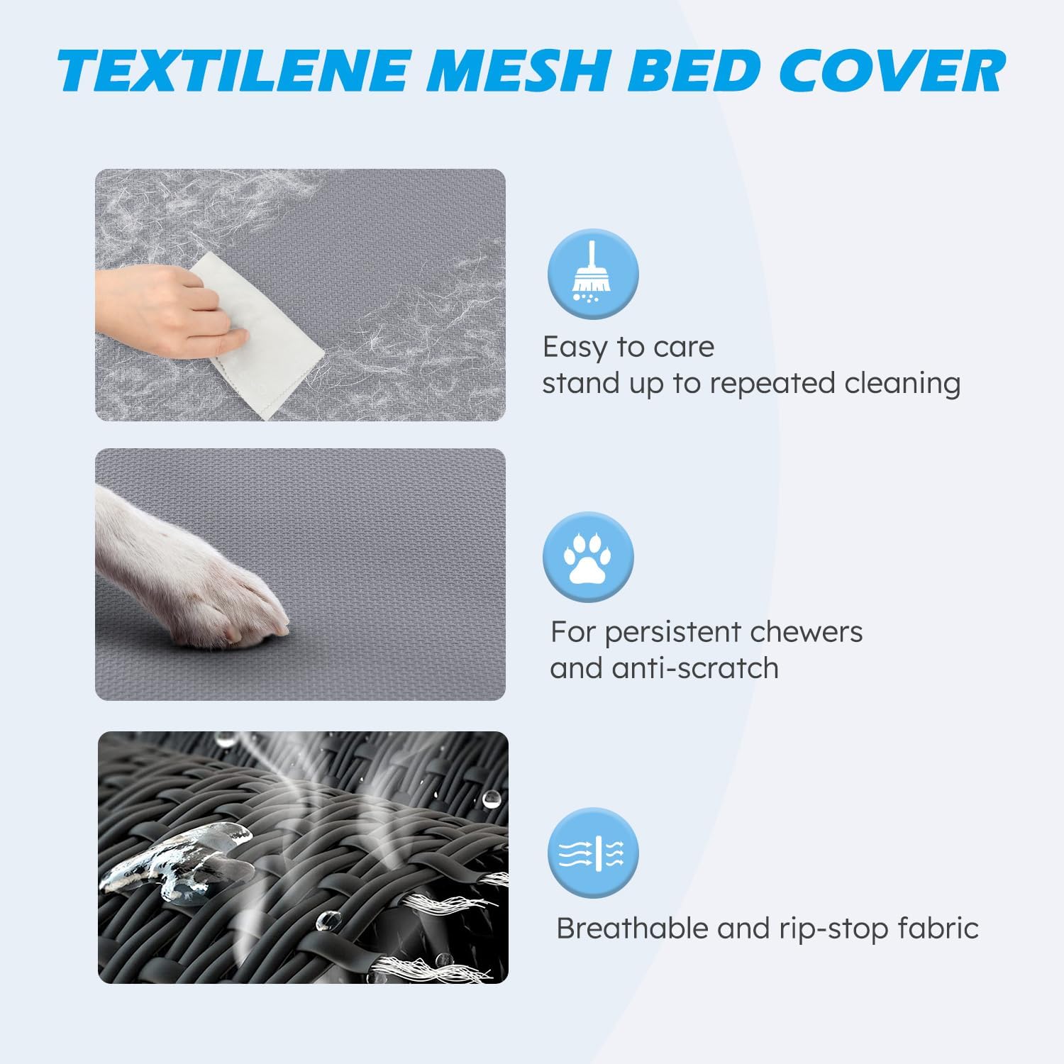 Thumbnail 4 de Heeyoo Raised Dog Bed 35-inch