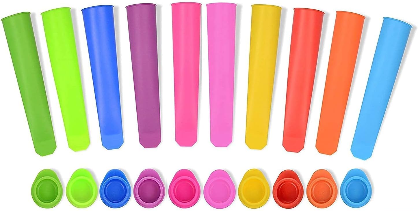 Thumbnail 6 de iNeibo Silicone Popsicle Mold – 10‑Pack, BPA Free, Lidded, Reusable