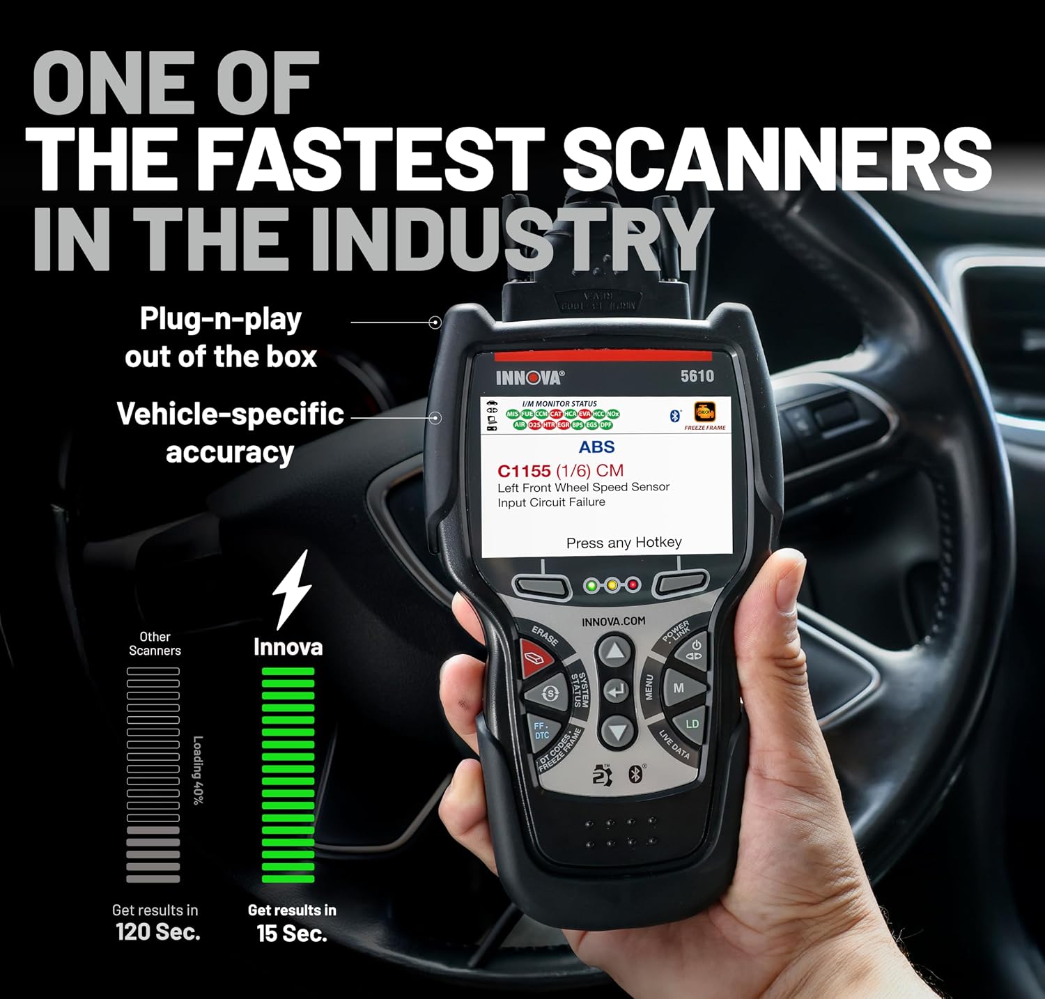 Detalle de Innova bidirectional scan tool 5610