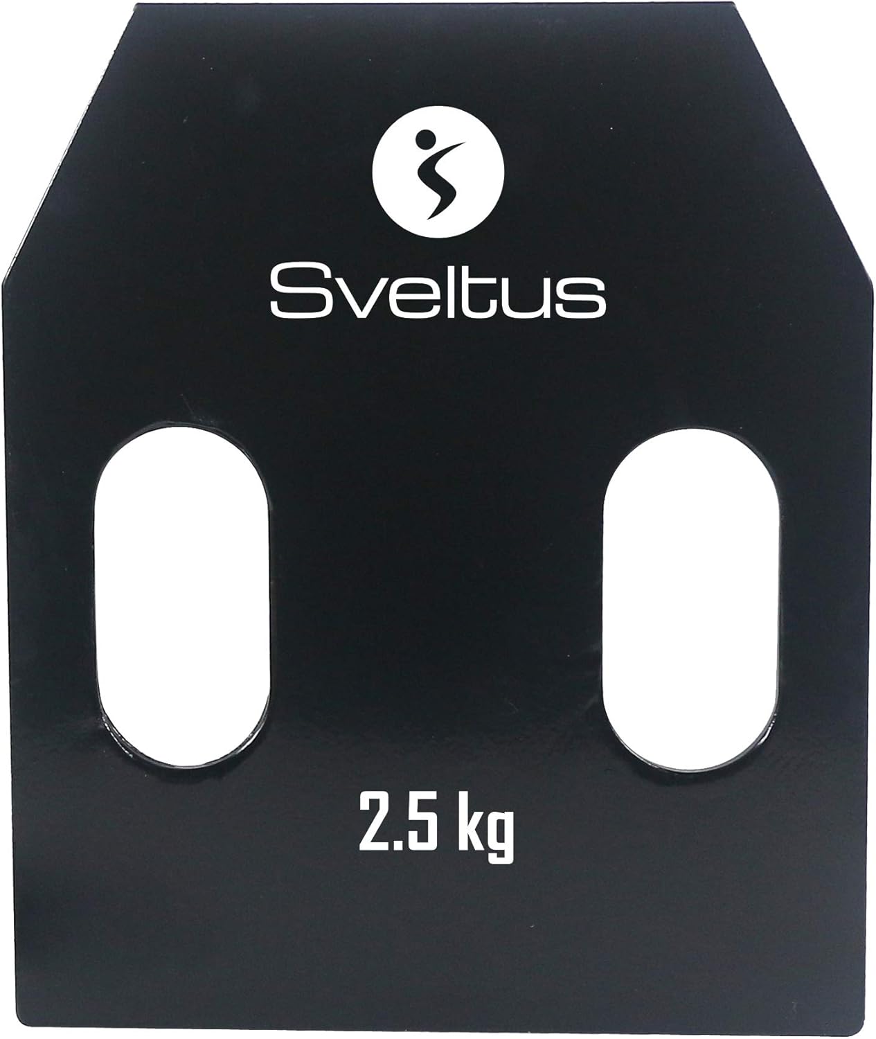 Detalle 2 de Plaques d'acier 2,5 kg x2 avec poignées – par paire, compatibles gilet lesté Pro 15 kg
