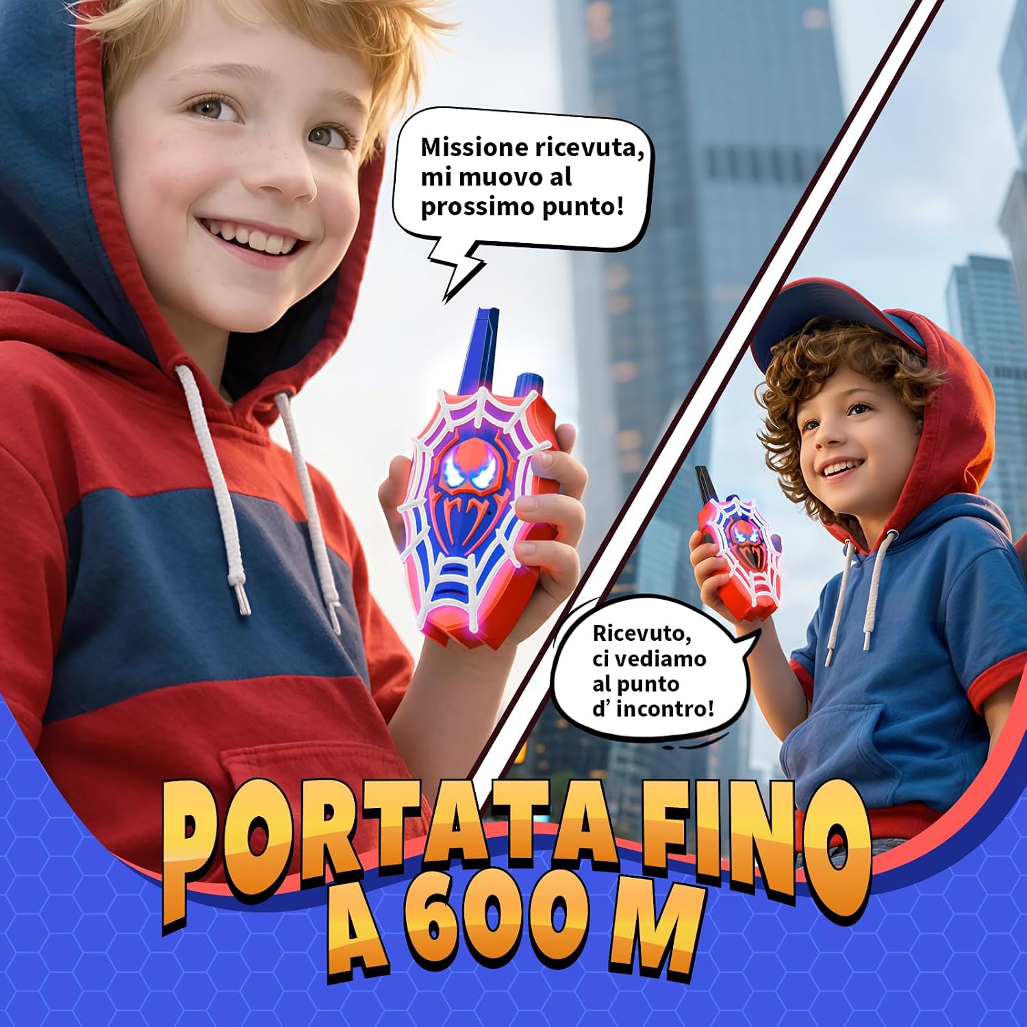 Thumbnail 3 de Mirthigig Walkie Talkie Bambini 600 m