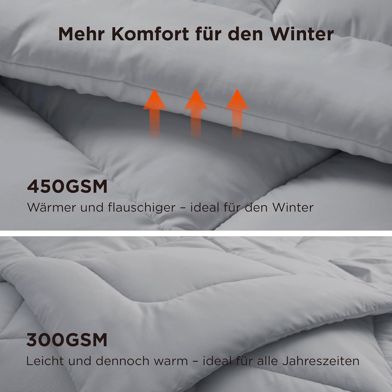 Thumbnail 3 de BEDSURE Winterdecke 155x220 450 GSM