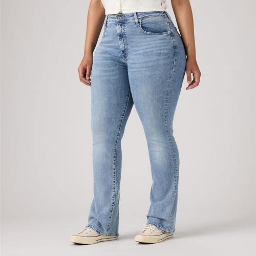 Thumbnail 8 de Levi's 725 vaqueros bootcut de tiro alto, Blue Wave Light, 31W/32L