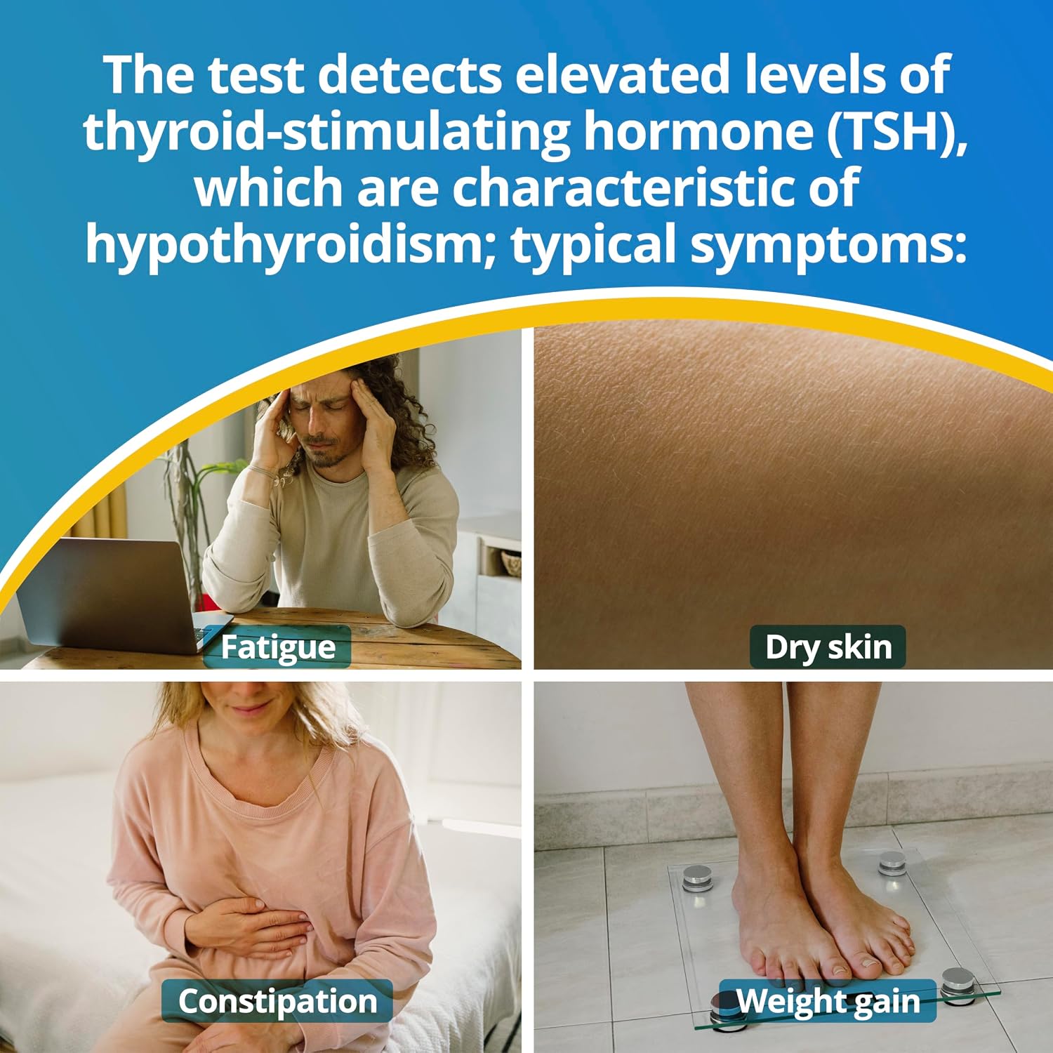 Thumbnail 2 de ADESTE Thyroid Testing Kit | Home TSH Test in 10 Minutes, CE Certified