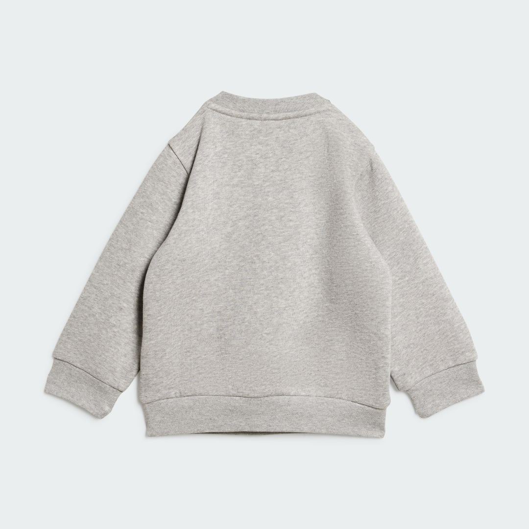 Detalle de Adidas Conjunto sudadera y pantalón bebé Gris