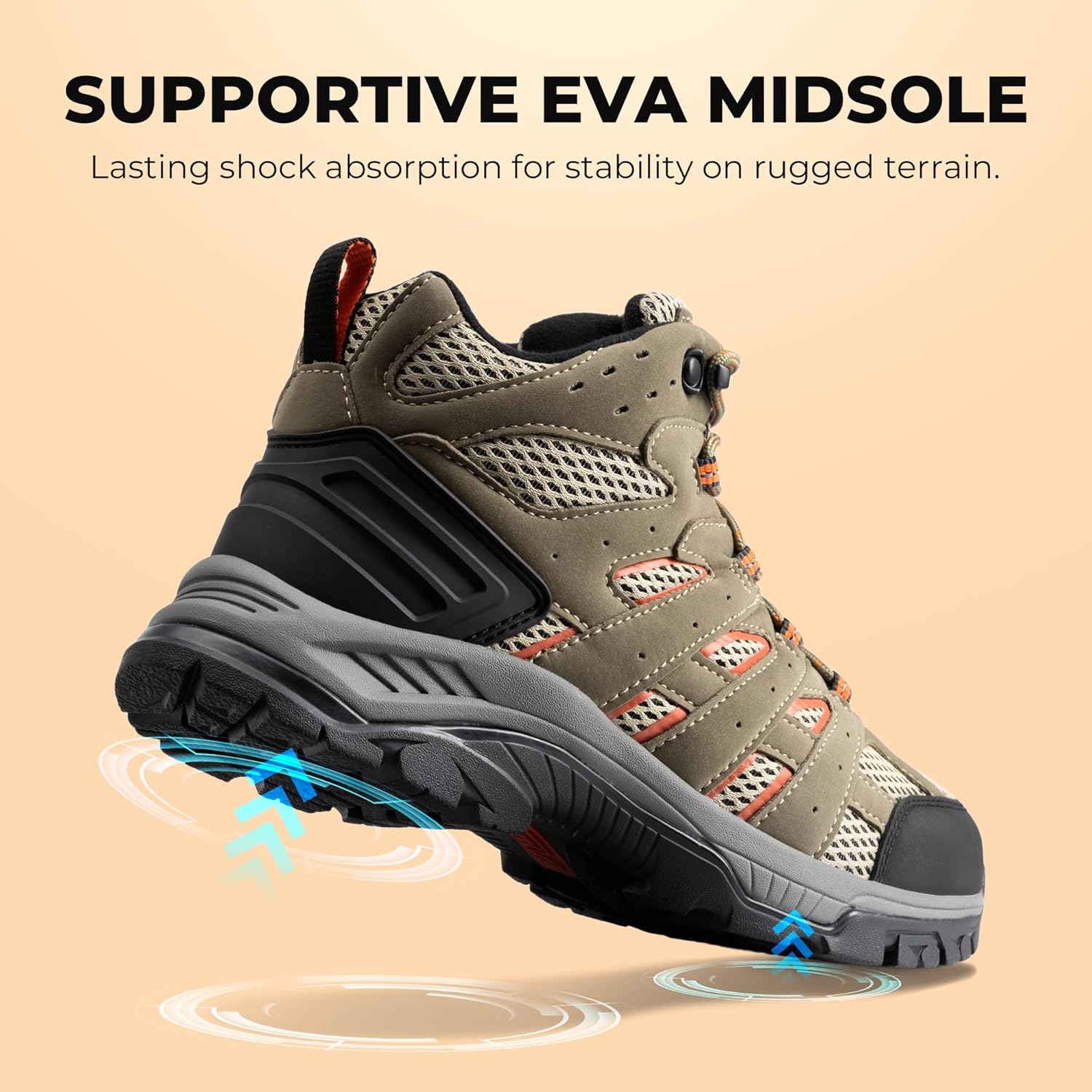 Thumbnail 6 de NORTIV 8 Donna Stivali da Escursionismo: trekking leggeri con fodera impermeabile