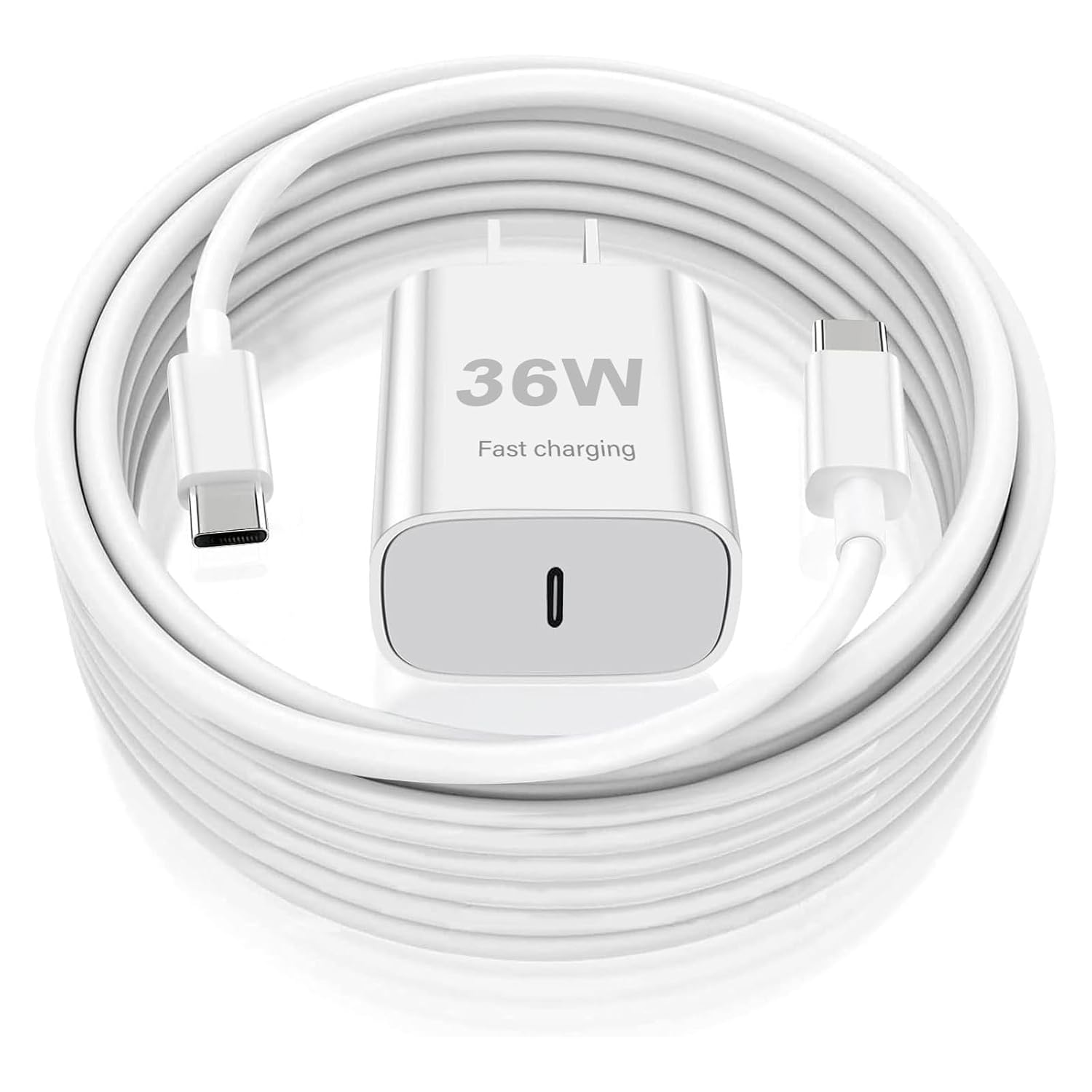 Detalle de Bayznqiu iPhone 17 45W Fast Charger with 6ft USB-C cable