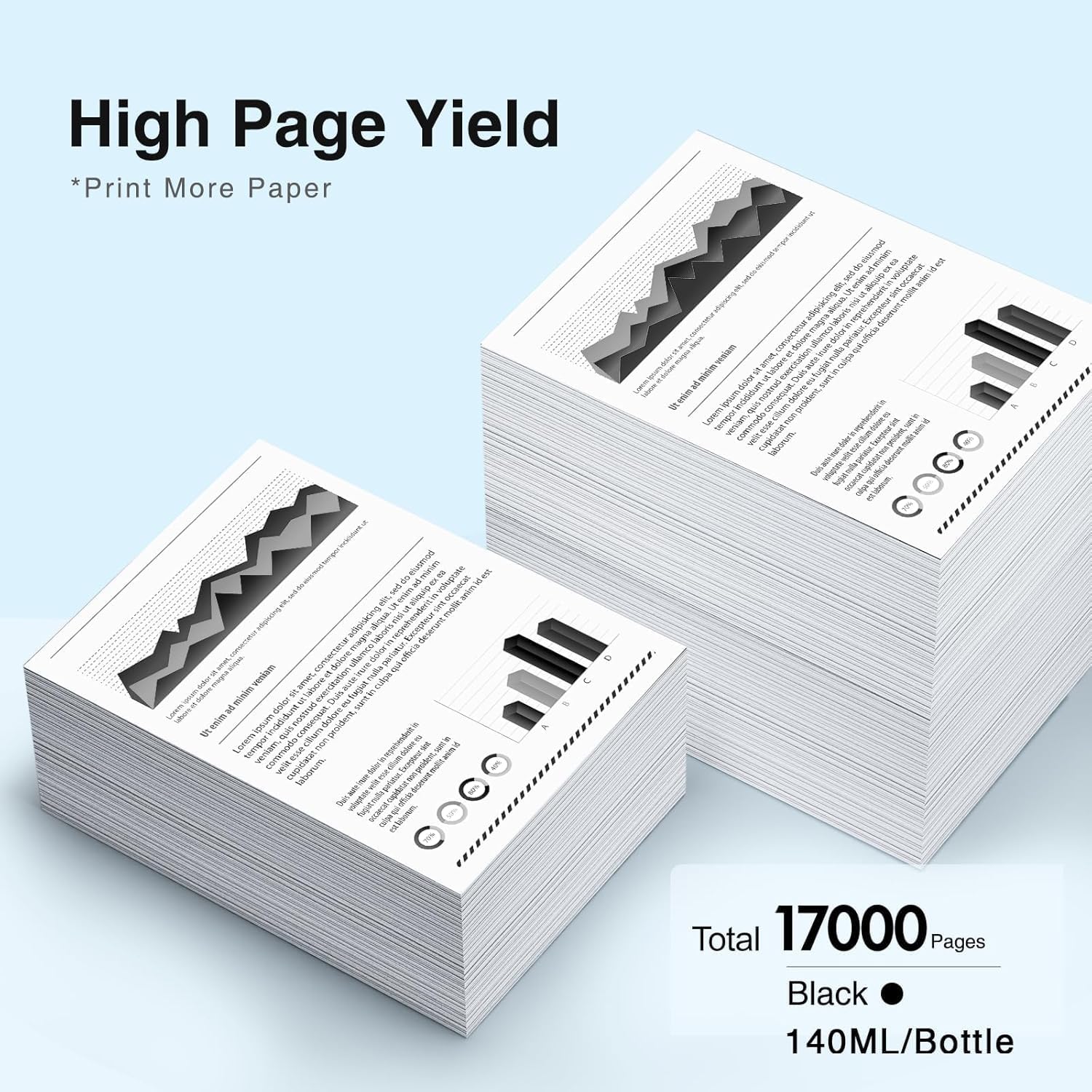 Detalle de Starink 502 Black Ink Refill Bottles