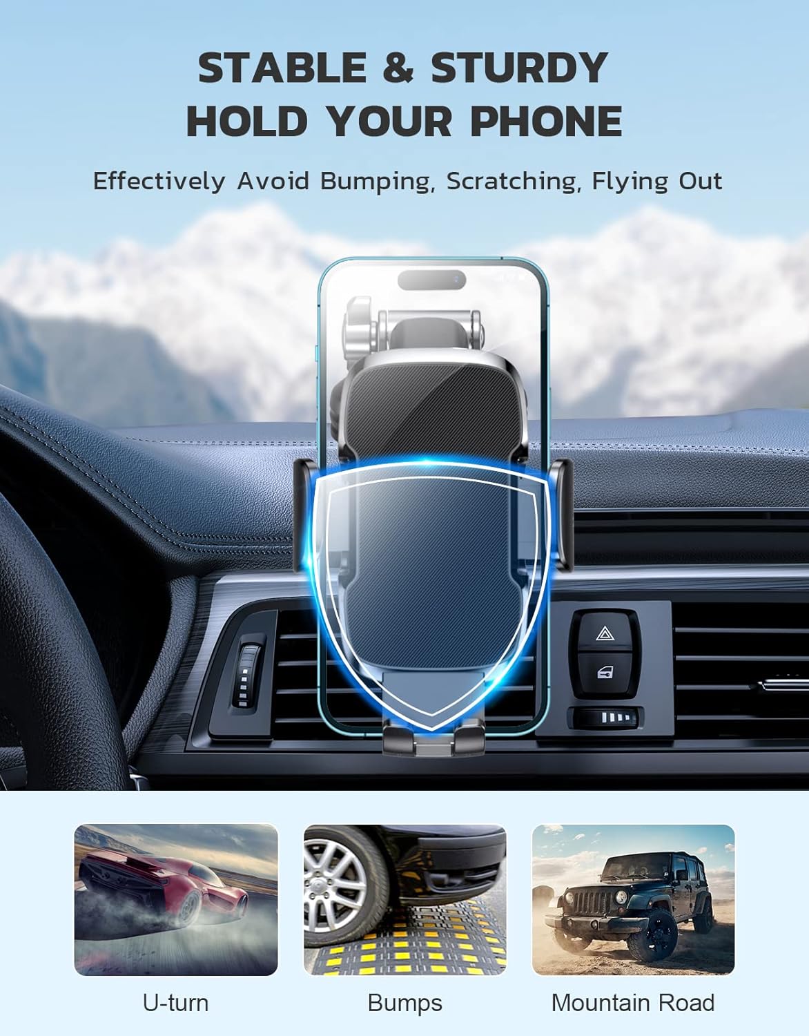 Thumbnail 4 de CIRYCASE Car Phone Holder 4–7”