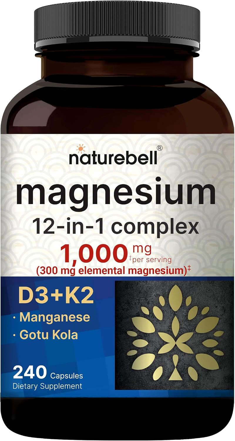 Detalle de NatureBell Magnesium Complex 1,000 mg