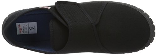 Thumbnail 4 de Superfit Jungen BILL Hausschuhe Schwarz 0100 – atmungsaktiv, verstellbarer Klettverschluss