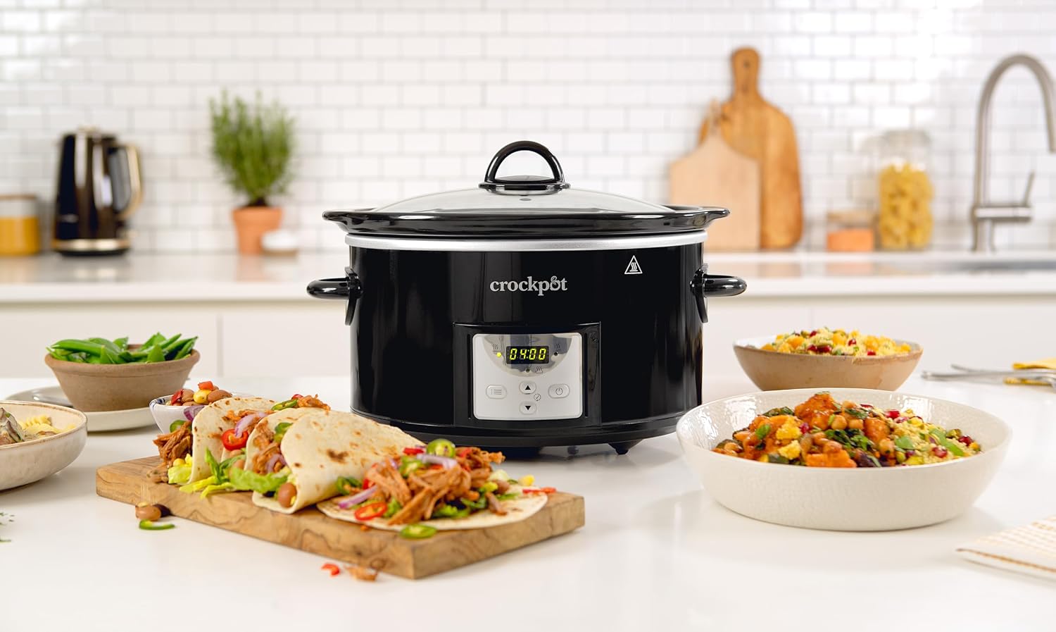 Thumbnail 6 de Crock-Pot CSC113X slowcooker 3,5 liter met timer, zwart