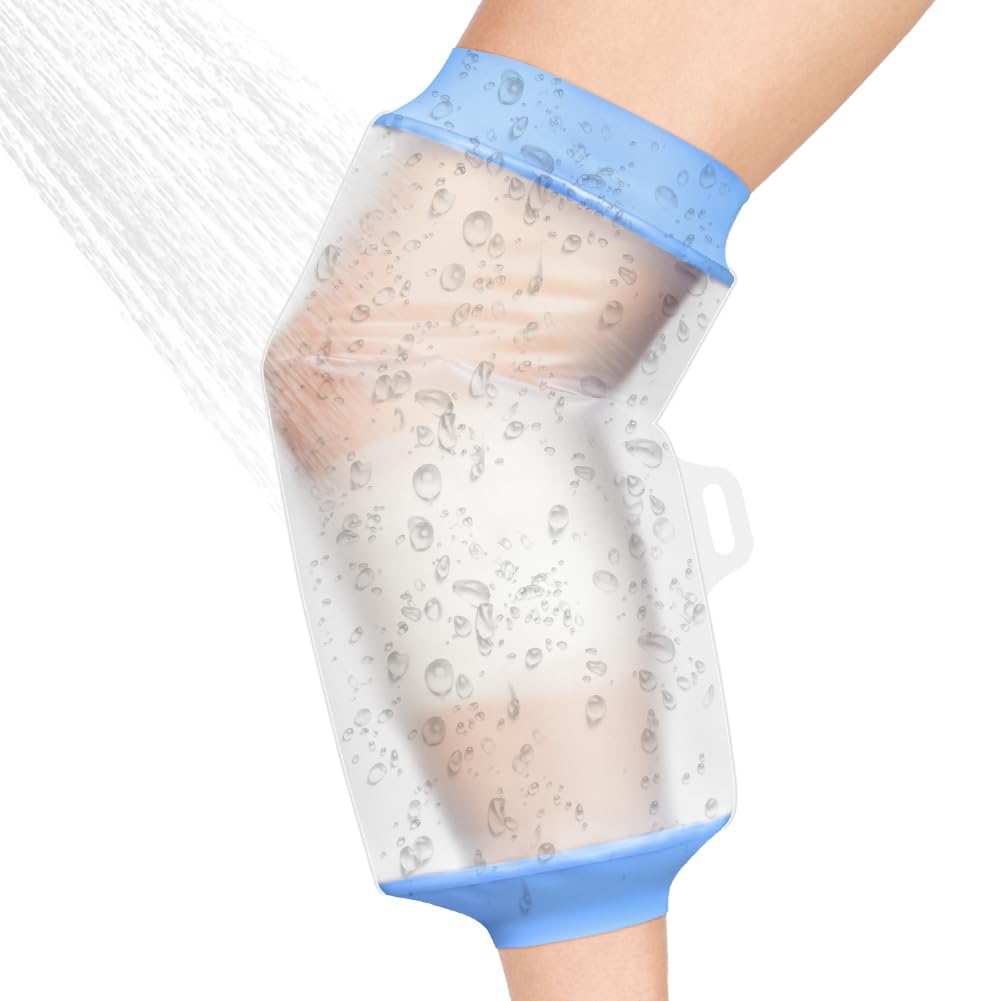 Detalle de AOOWU 5015650 waterdichte kniegipshoes voor volwassenen, herbruikbaar