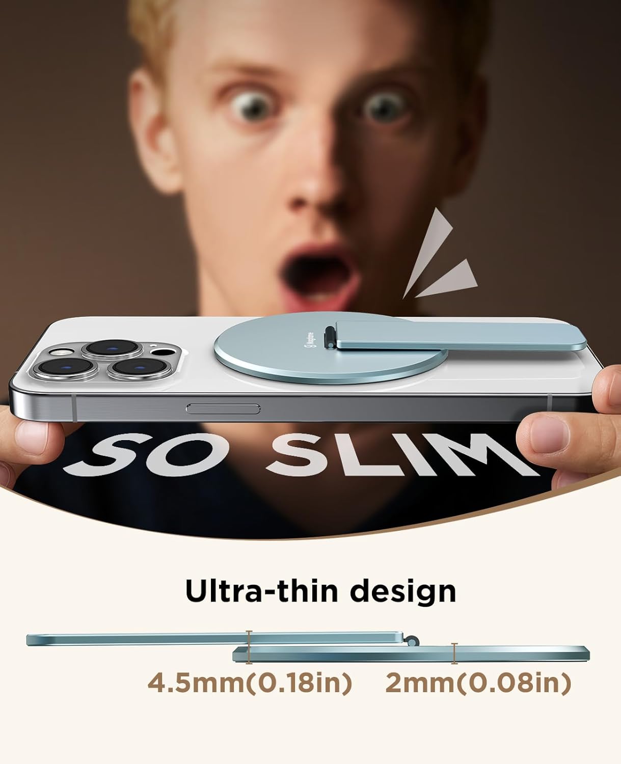 Thumbnail 3 de Magtame Support de téléphone magnétique 3‑en‑1