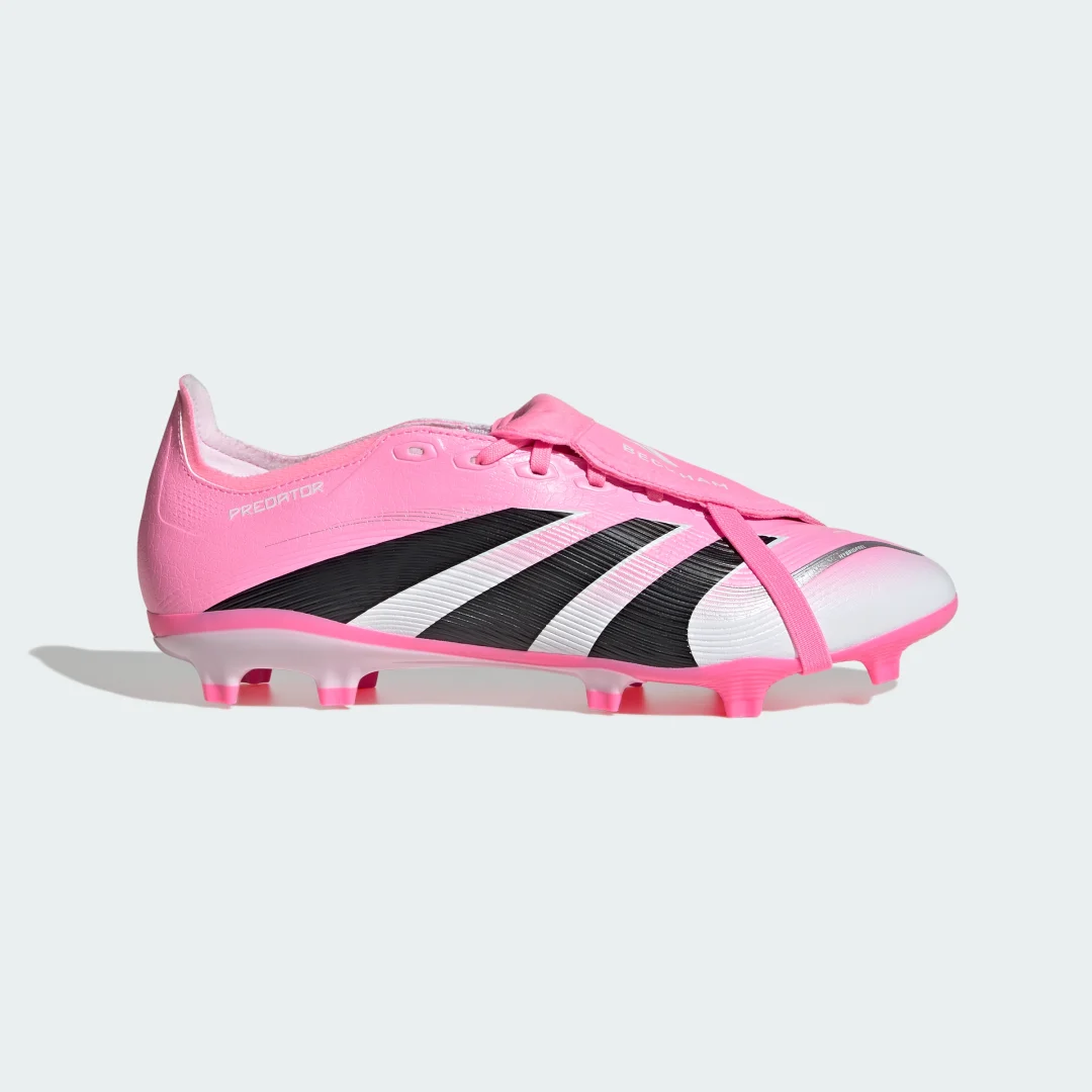 Thumbnail 1 de adidas PREDATOR LEAGUE: bota de fútbol rosa con lengüeta plegable para césped natural seco y multisuperficie