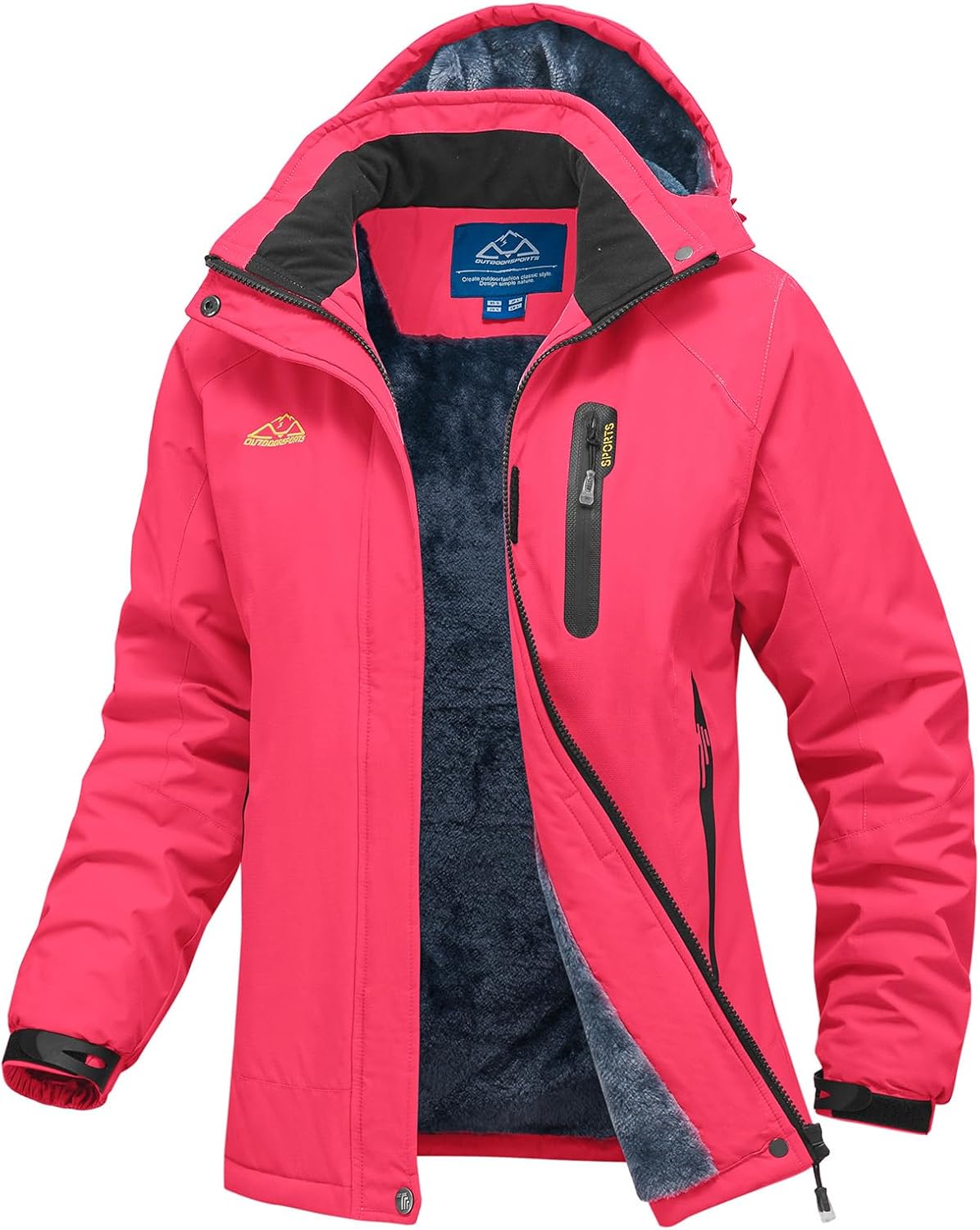 Detalle de YSENTO Womens Waterproof Winter Jacket