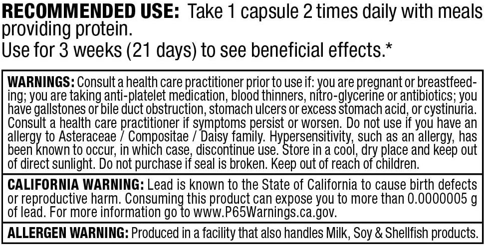 Detalle 2 de ALLMAX liver supplement, 42 capsules