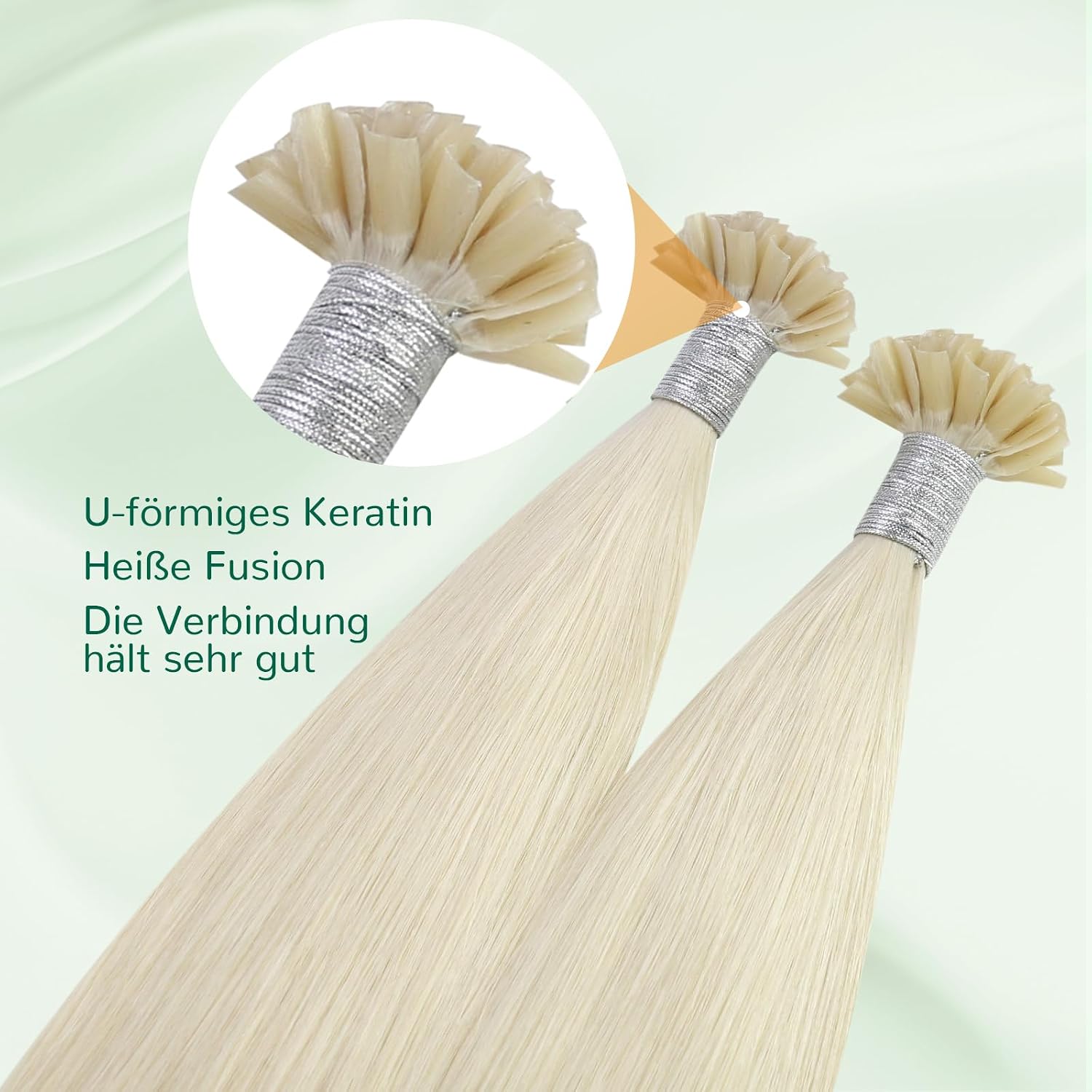 Thumbnail 4 de Easyouth Bondings Echthaar Blond 50cm