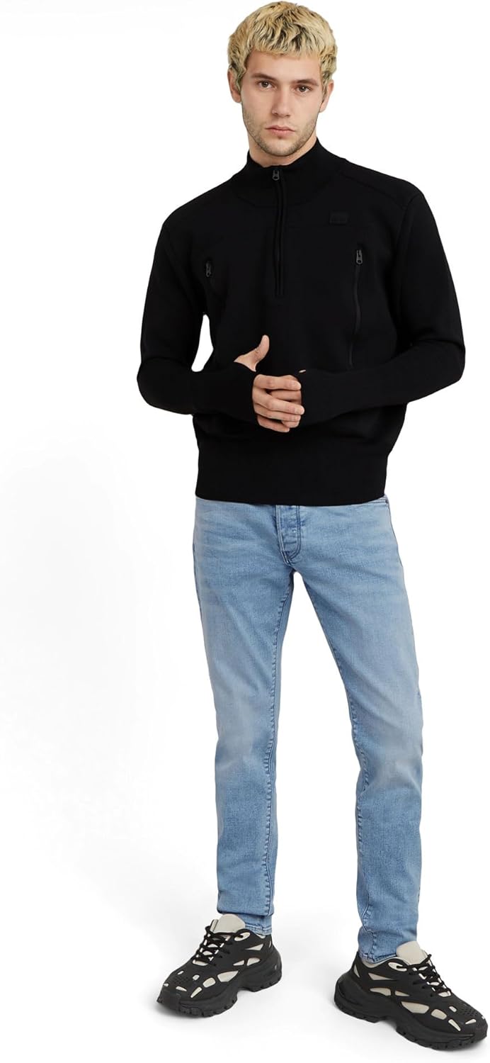 Detalle 2 de G-Star Herren 3301 Slim Jeans – Slim Fit mit Midrise und klassischem Five-Pocket-Design