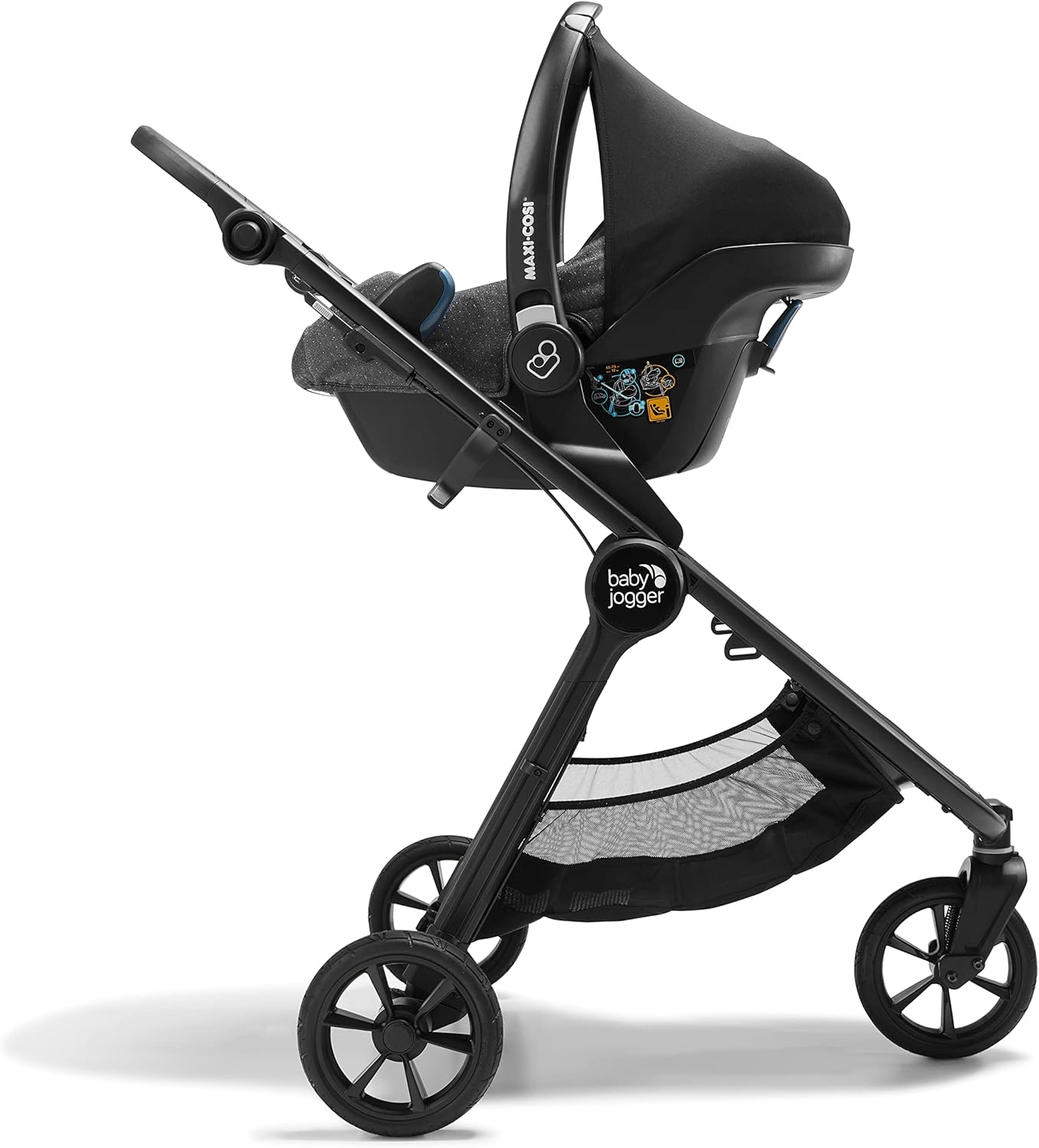 Thumbnail 6 de Baby Jogger City Mini GT2 All-Terrain Pushchair (Opulent Black) | Lightweight foldable stroller
