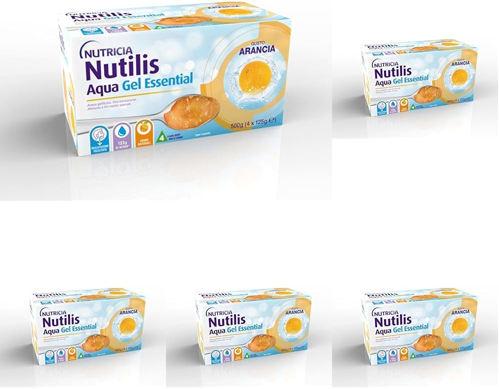 Thumbnail 5 de NUTILIS AQUA GEL Thè al Limone, acqua gelificata pronta all’uso per disfagia (12 x 125 g)