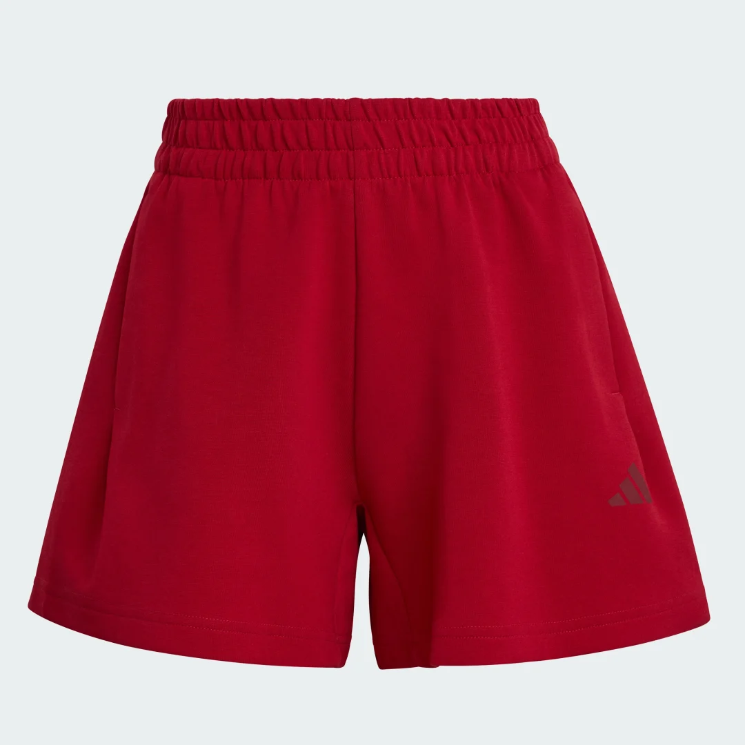 Detalle 2 de Pantalón corto Adidas Future Icons Small Logo en Burgundy