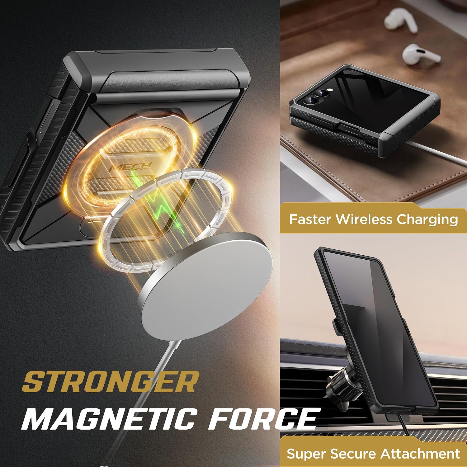 Thumbnail 3 de TONGATE Z Flip 7 Magnetic 360° Spin Stand