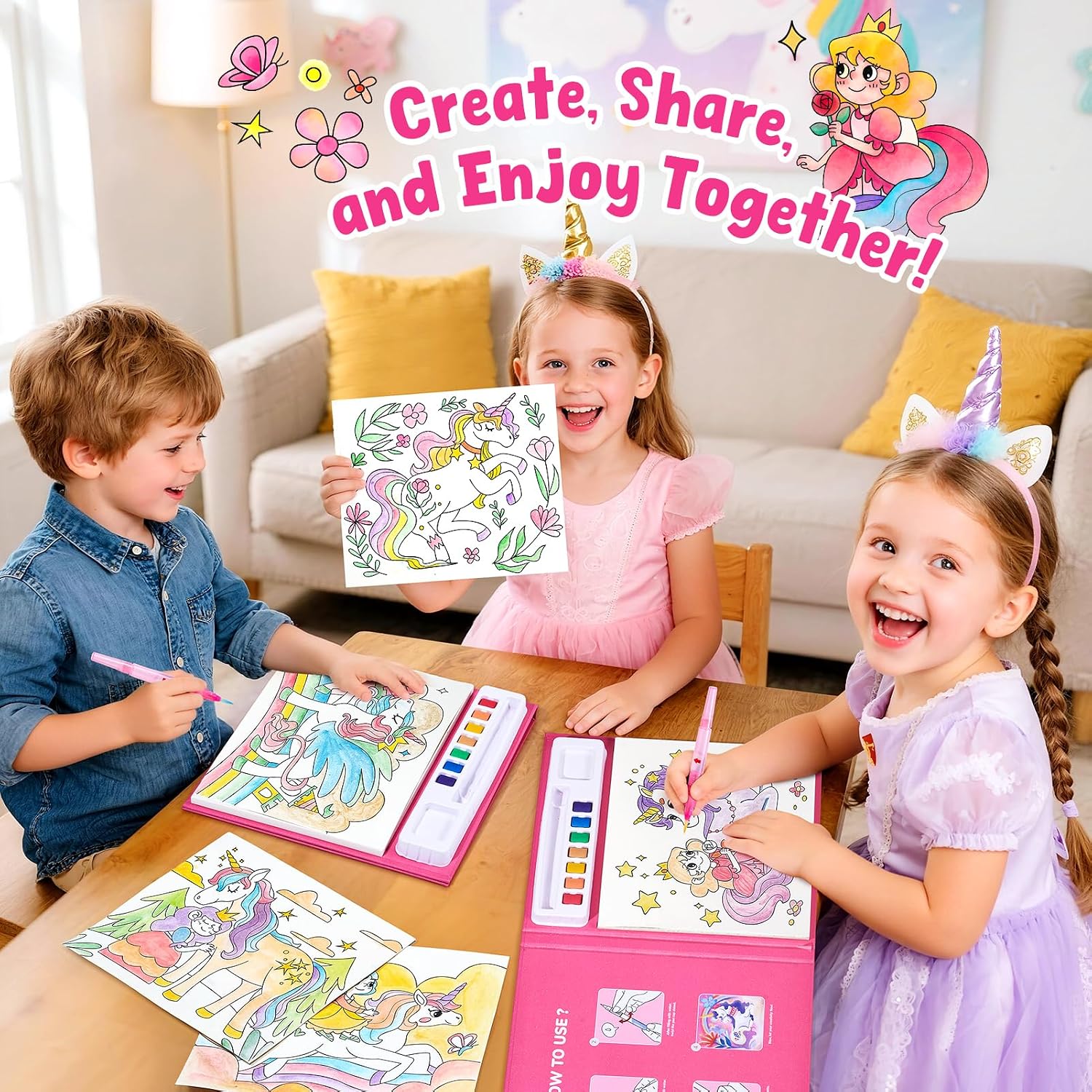 Thumbnail 4 de JoyCat Watercolor Books for Toddlers