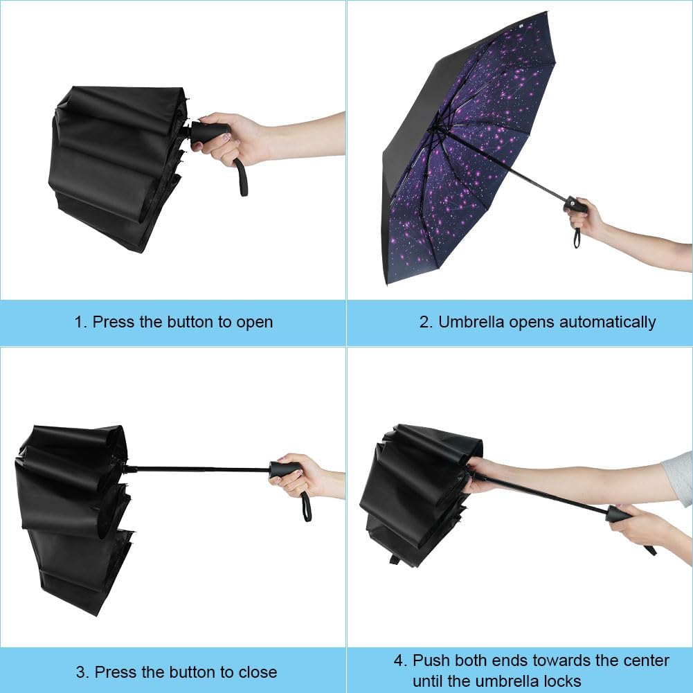 Detalle de Aolso Ombrello Pieghevole Antivento UPF>50+ 🌂