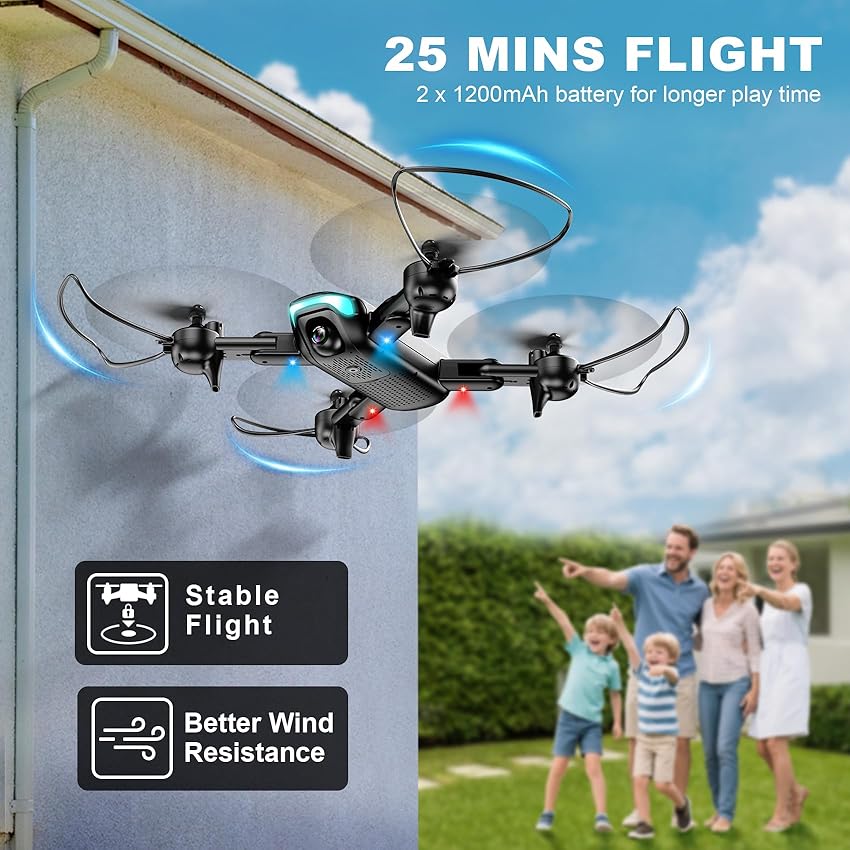Thumbnail 3 de Unknown Brand Foldable Drone 1080P Camera